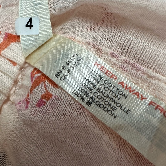 NWT Intimately Free People 100% Cotton Gauzy Open Front Slip Skirt Sz M - Picture 8 of 8